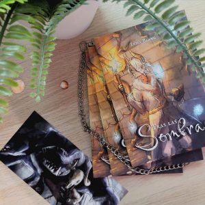 Portada de la novela ilustrada "Tras las Sombras"